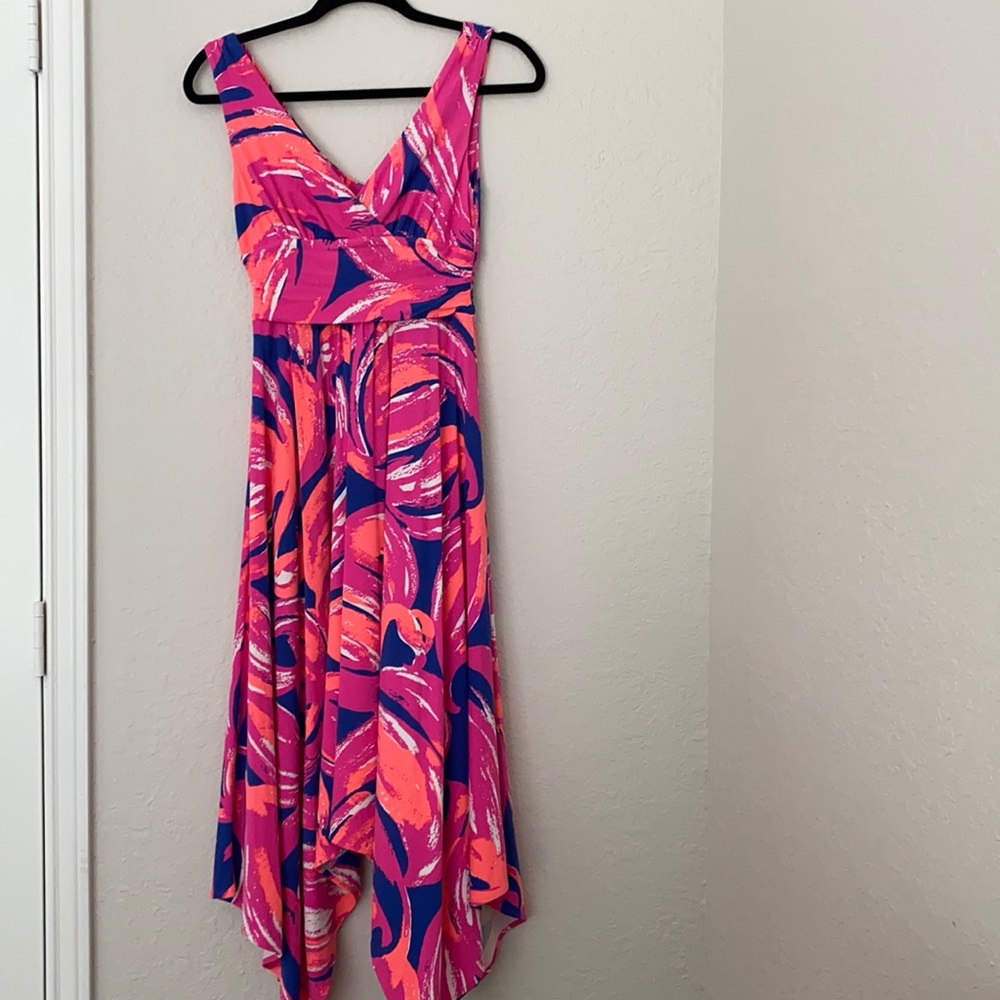 EUC XS Lilly Pulitzer Sloane Midi Dress
